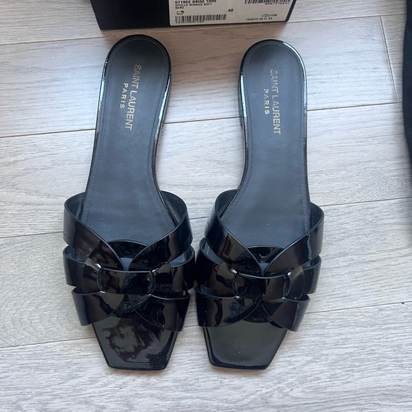 ***SOLD***Saint Laurent tribute sandal - Picture 4 of 10
